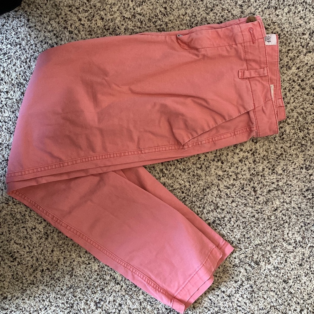 Gap, salmon colored, girlfriend Chino. Size 2.